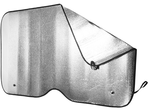 Parasol coche Batur negro aluminio burbuja doble cara 130x80cm Negro detalle 2