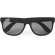 Gafas de sol serigrafiadas con montura en acabado mate y uv400 en pp Ariel Negro