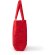 Bolsa algodón Kato con fuelle lateral y base 180 g/m² Blanco detalle 3