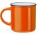 Taza JACK Naranja/blanco detalle 25