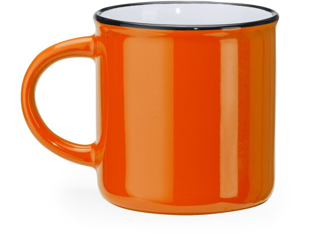 Taza JACK Naranja/blanco detalle 24