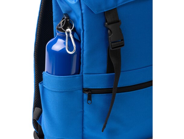 Mochila Solap negro 600D RPET con compartimento portátil 15 Negro detalle 1