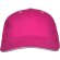 Gorras béisbol cierre velcro de algodón 260 g/m2 Panel Fucsia