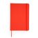 Bloc de notas A6 con tapa rígida polipiel Coral Rojo