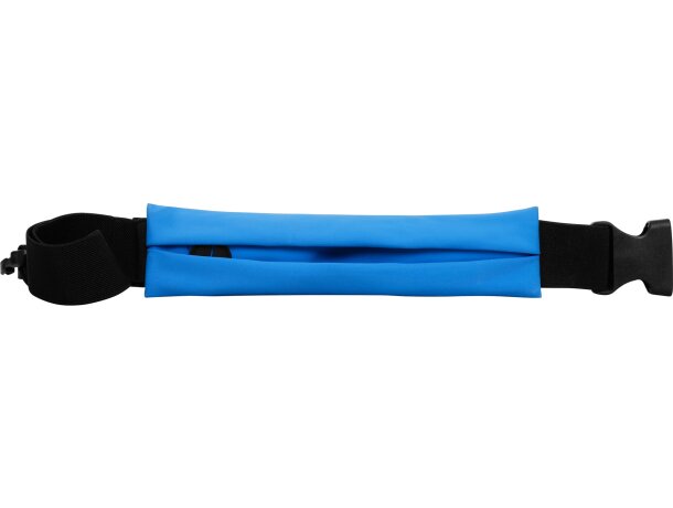 Cinturón deportivo personalizado poliéster unisex 72 Marathon Royal/amarillo fluor detalle 7