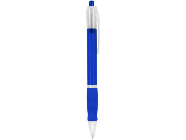 Bolígrafos originales con pulsador translúcido y tinta azul Ontario Royal detalle 12