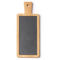 Tabla bambú pizarra Landa con zona para logotipo