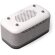 Altavoz Bluetooth MORNIX bambú reciclado con carga inalámbrica Gris vigore detalle 3