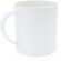 Taza estilo clásico de plástico pla 350ml Parcha Blanco detalle 4