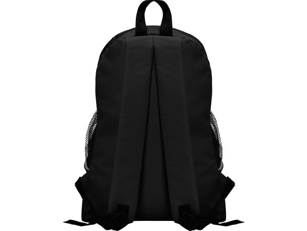 Mochila infantil deportiva poliéster Misuri Negro detalle 9