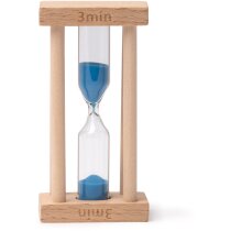 Reloj de arena Tempo con estructura de madera