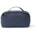 Neceser Naomi en RPET 600D con cremallera diagonal Denim vigore