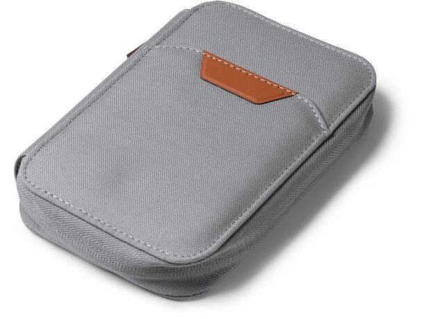 Monedero Tipler con protección RFID y compartimentos organizadores Negro detalle 3