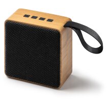 Altavoces portátiles de bambú Bemol