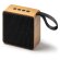 Altavoz Bemol bambú con tejido RPET y diseño eco
