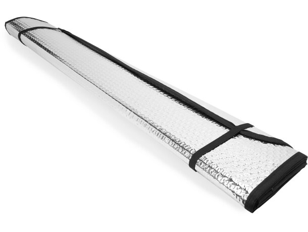Parasol coche Batur negro aluminio burbuja doble cara 130x80cm Negro detalle 1