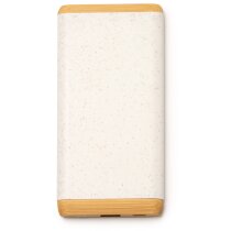Powerbank ecológico Kasim carga rápida y eficiente con fibra de trigo