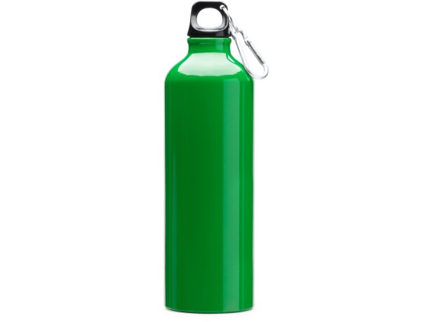 Botella de aluminio con mosqueton 800ml Baobab Blanco detalle 3