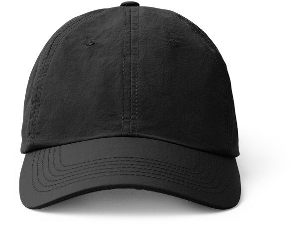 Gorra Cleveland de nylon con cierre ajustable y cinta antisudor Negro detalle 4