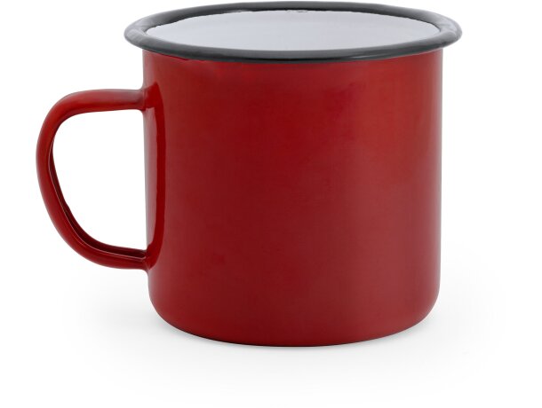 Taza ANON Rojo/blanco detalle 21