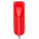 Cargador coche USB LANCER Rojo