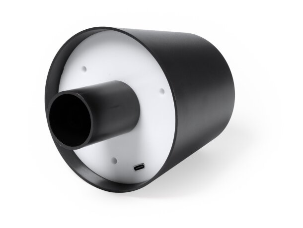 Lámpara Tomson negro con tres modos de luz led regulable táctil Negro detalle 1