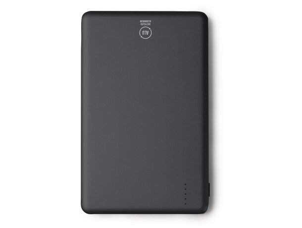 Batería portátil Terium 5000 mAh con carga inalámbrica Negro detalle 5