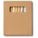 Kit para colorear publicitario con folios con dibujos
