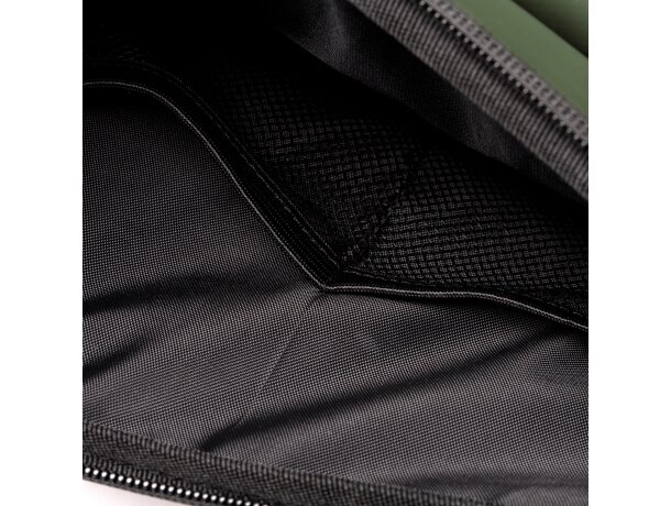 Neceser Ronda con paneles acolchados y separadores elásticos Negro detalle 3