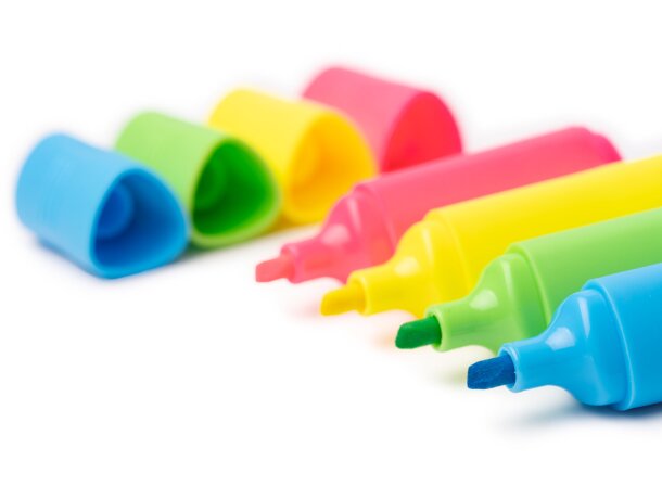 Set marcadores Rotux crudo con 4 colores en caja kraft Crudo detalle 3