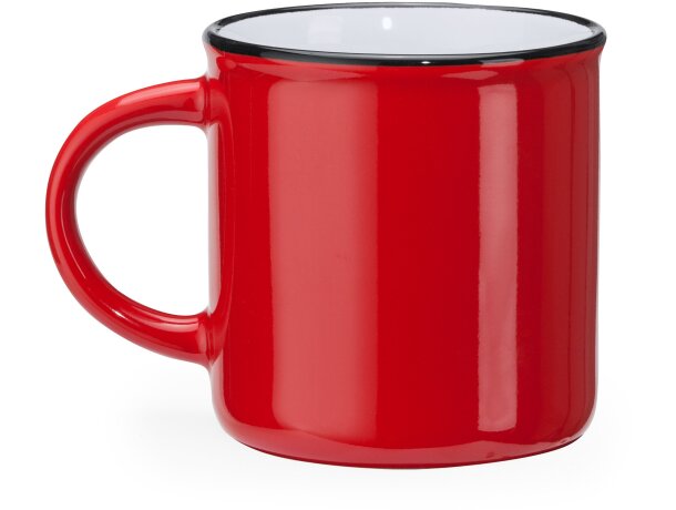 Taza JACK Rojo/blanco detalle 27