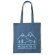 Bolsa ecológica asas largas de tela de cañamo 200 g/m2 Serpa Negro detalle 1