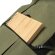 Mochila deportiva con asas acolchados en poliéster 900D 220 g/m2 Dodo Verde militar detalle 4