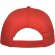 Gorra básica con logo a personalizar Rojo detalle 30