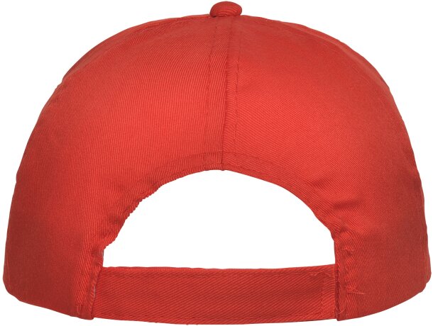 Gorra básica con logo a personalizar Rojo detalle 29