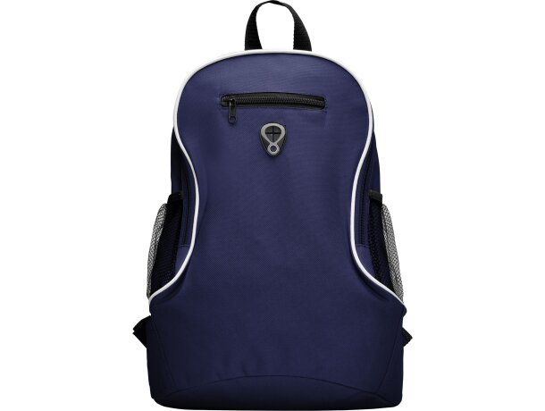 Mochila infantil deportiva poliéster Misuri Marino detalle 28