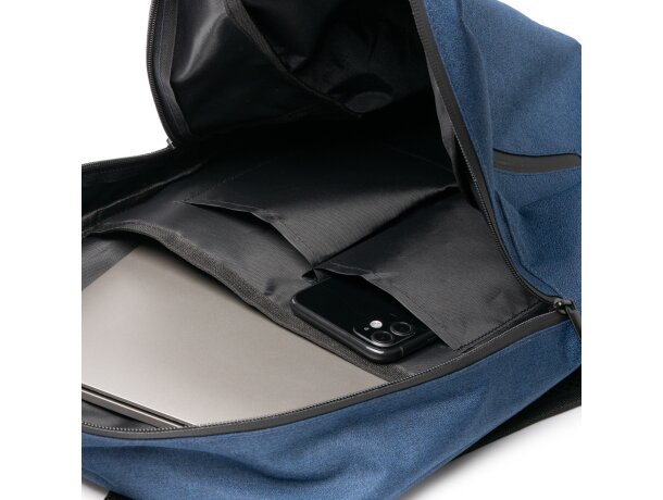 Mochila Sakman RPET 300D impermeable portátil 15 pulgadas Negro detalle 1