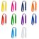 Lanyards baratos poliéster Host Blanco detalle 1