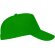 Gorras béisbol con cierre ajustable velcro de algodón 170 g/m2 Uranus Verde helecho detalle 24