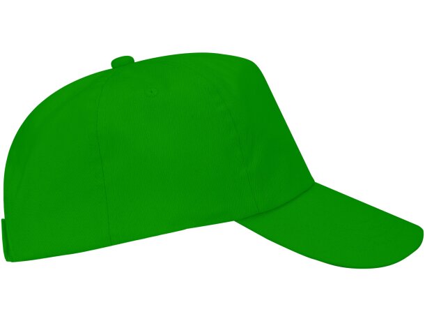 Gorras béisbol con cierre ajustable velcro de algodón 170 g/m2 Uranus Verde helecho detalle 24