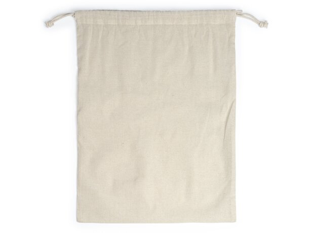 Mochila cuerdas Zapax algodón natural 120g cordones ajustables Crudo detalle 1