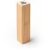 Powerbank 2200 mah de bambú Munter Crudo detalle 3