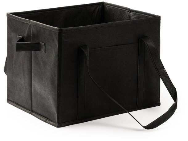 Organizador de maletero para propaganda non-woven con correa de transporte Rifter Negro detalle 4