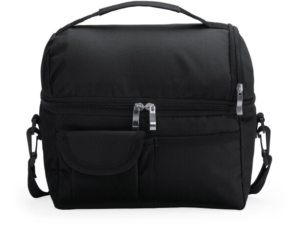 Bolsas térmicas poliéster Grulla urbana Negro detalle 5