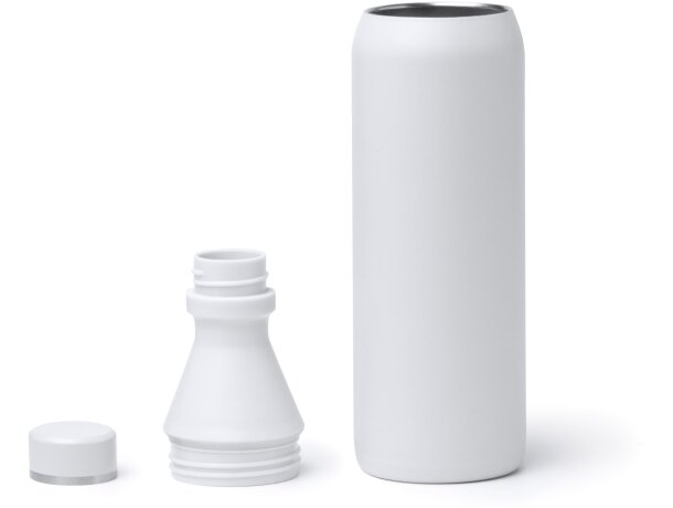 Bidón térmico Bloson con doble apertura y dosificador 550ml Blanco detalle 1
