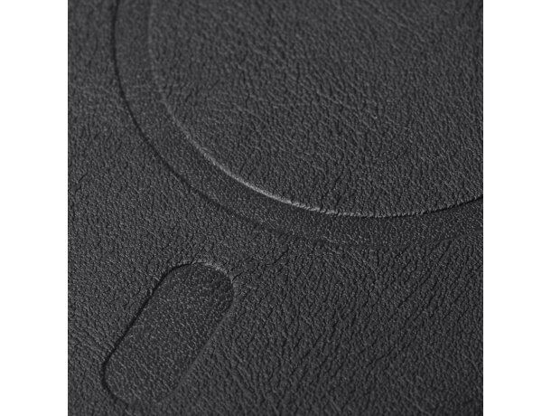 Tarjetero Karty de PU reciclado con cierre magnético Negro detalle 3