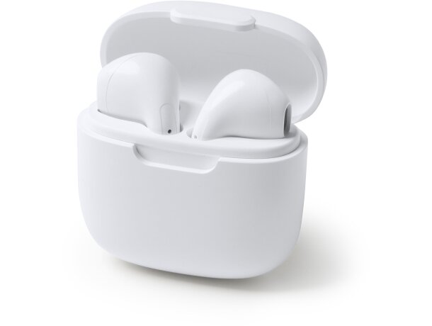 Auriculares para regalo con bluetooth de plástico Costen Blanco detalle 3