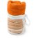 Toalla con funda de rejilla microfibra 185 g/m2 Kelsey Naranja