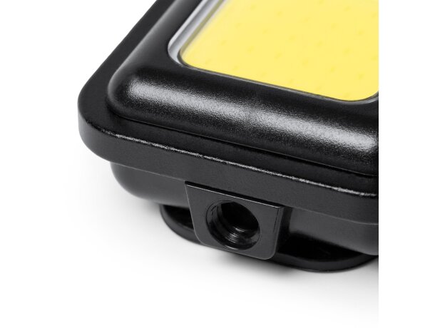 Linterna led Larson recargable usb con abridor integrado Negro detalle 3