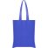 Bolsa tejido no tejido polipropileno sin fuelle 80 g/m2 Azul electrico